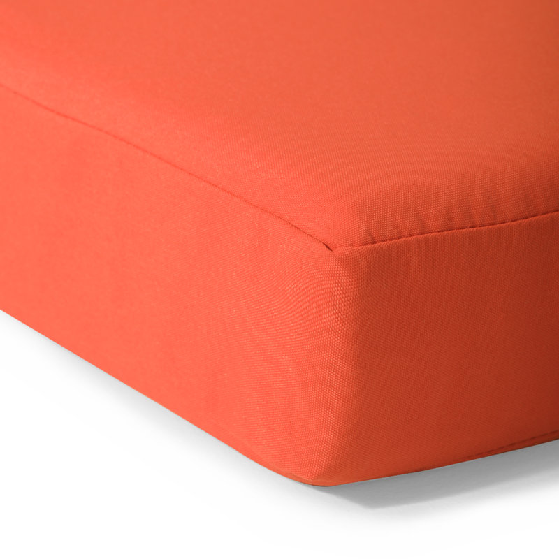 Coussin de siège d'extérieur, Orange