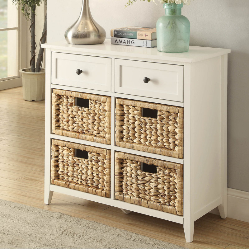 Torbert 30'' Console Table, White