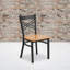 Prompton 'X' Metal Restaurant Chair-1558627199-1515454592