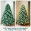 Arbre de Noël artificiel épinette bleu pré-éclairé-696909637