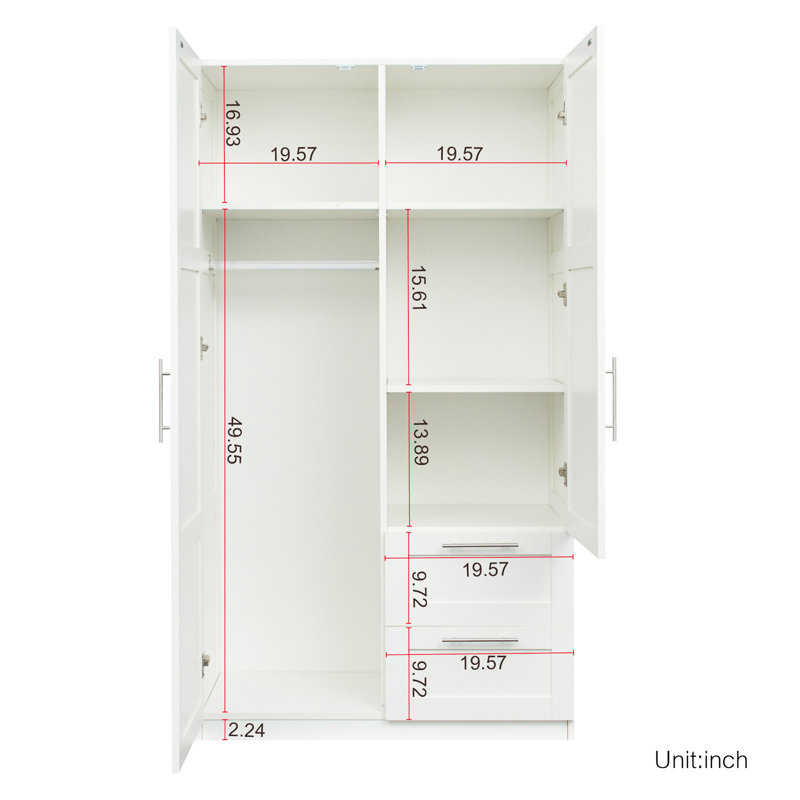 Stylish and Functional High Wardrobe and Kitchen Cabinet with Ample Storage Space