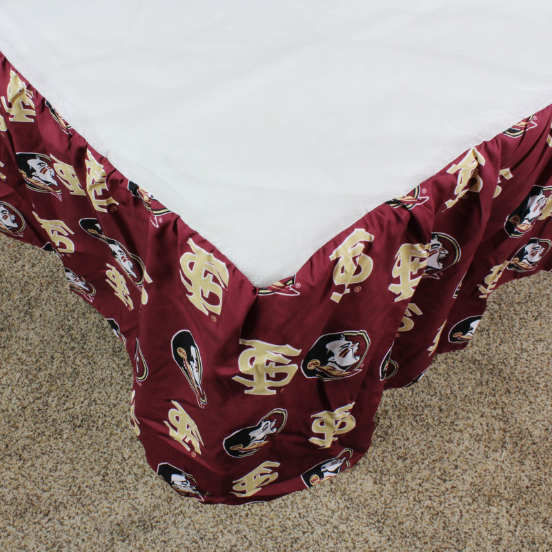 NCAA Ruffled Bed Skirt, Full, Alabama