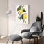  «Lemon Branch 2» par Annie Warren, art mural en verre acrylique, 24 po x 36 po-1500972578