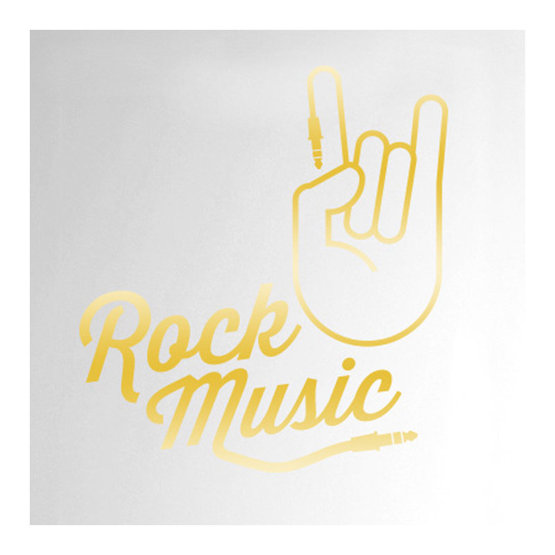 Wall Decal, Shiny Gold