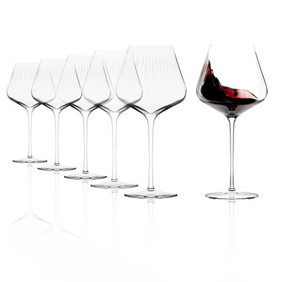 Symphony Burgundy Glass Set of 6
