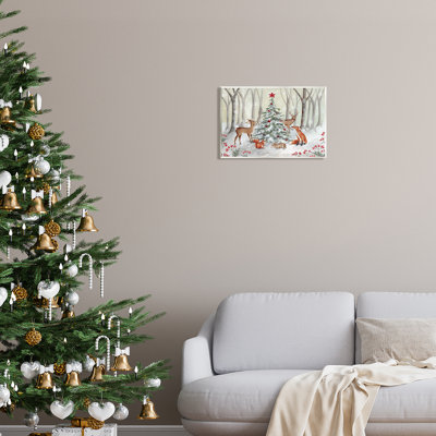 «Forest Forest And Christmas Tree On MDF» par Emma Leach