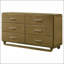 Commode 6 tiroirs Tully Nutmeg