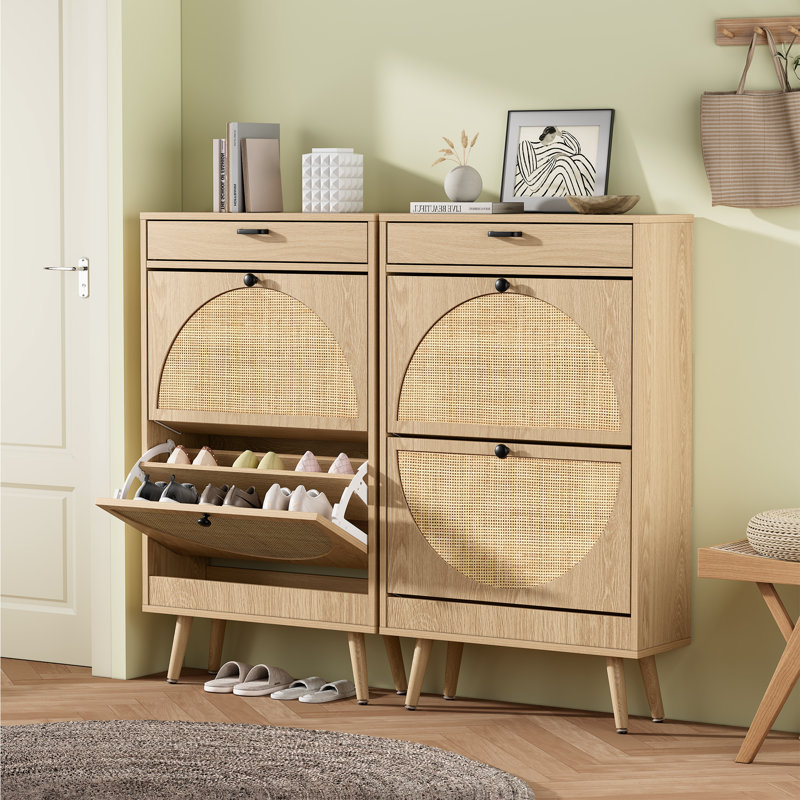 Armoire de rangement Cerina Boho, Nature