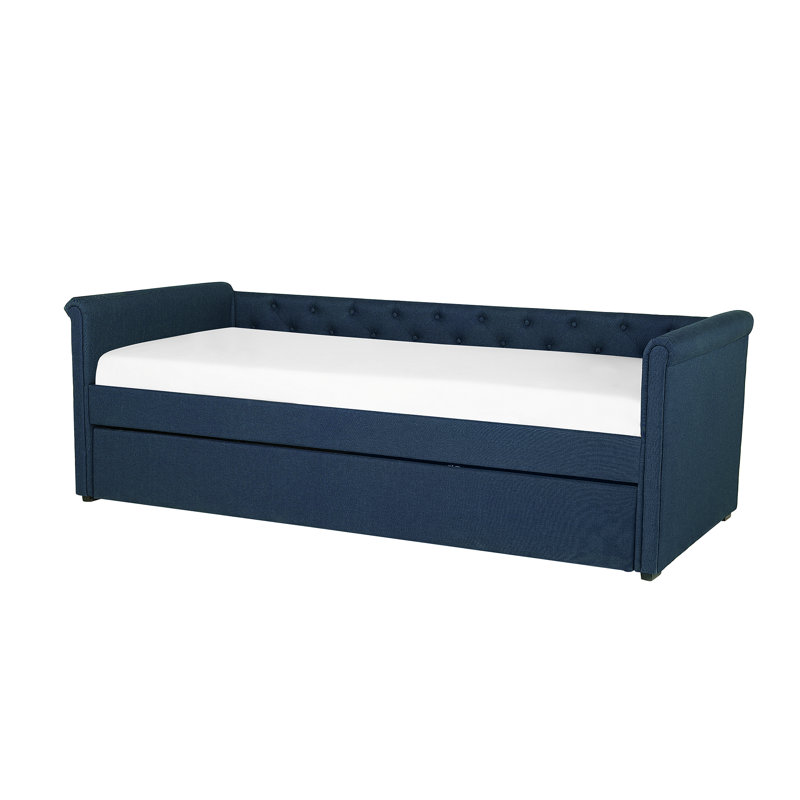 Steephill Upholstered UK Small Single - DE 75 X 190 Cm Bed, Blue