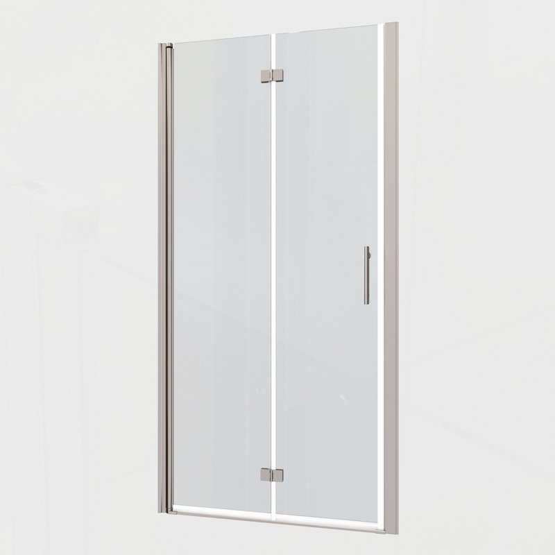 Versatile Pivot Shower Door with Advanced Tempered Glass and Smooth System