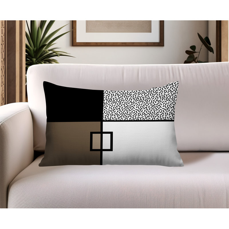 Coussin lombaire réversible intérieur / extérieur Looma, Rectangle H 14 po x l 20 po