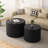 Nesting Coffee Table Set with Honeycomb Design-1033557799