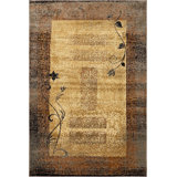 Apex Abstract Beige/Brown Area Rug