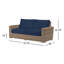 Havana Outdoor 2 - Seat Loveseat-1803752180