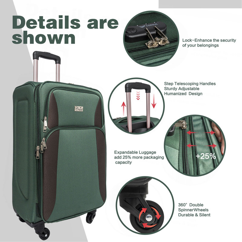 Ensemble de voyage extensible Softside