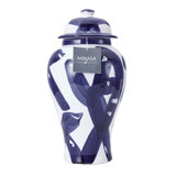 Paint Stroke Ceramic Canister