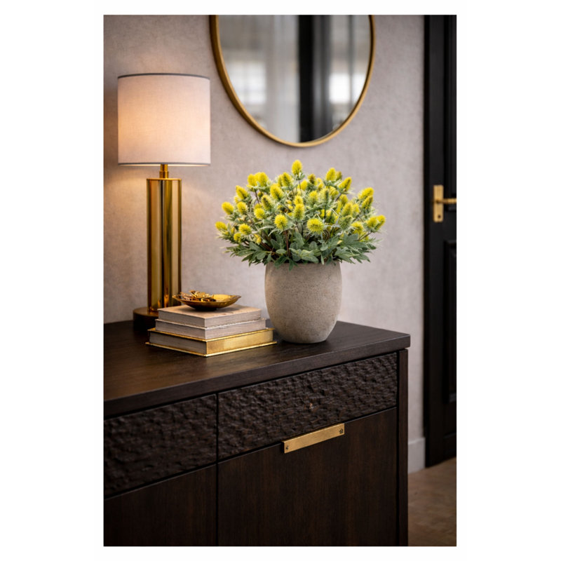 Faux Greenery Arrangement in Pot