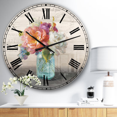 Swigart Metal Wall Clock