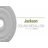 Endurathane Jackson Ceiling Medallion, 20"OD x 3 5/8"ID x 1"P (Fits Canopies up to 5 1/8")Hand-Painted Pewter Finish-28579163