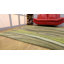Tapis écologiques en laine touffetée à la main Dalvey - couleur verte | Conception abstraite-894002548