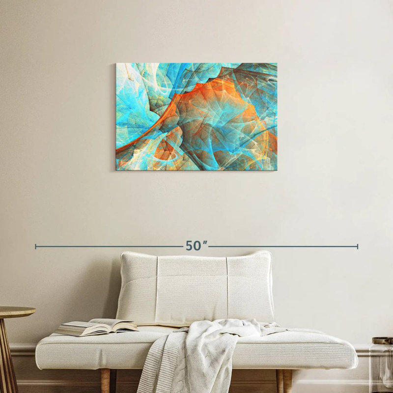 Abstrait numérique Avery Chill Out, H 20 po x l 30 po