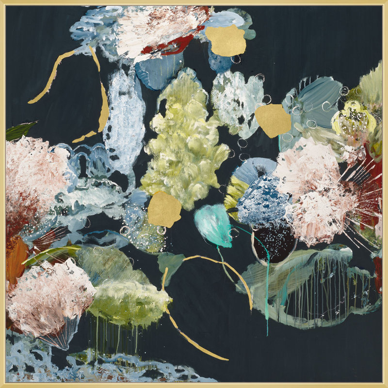 Fluid Floral 1 Print