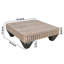 Table basse carrée en bois de manguier 36 pouces Roddrick