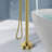 Topcraft Single Handle Floor Mounted Freestanding Tub Faucet with Handheld Shower-87221817