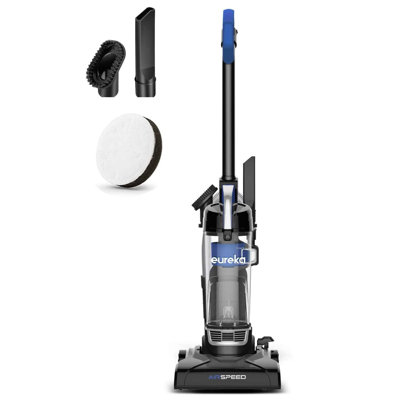 Aspirateur vertical ultra léger et compact sans sac, filtre de remplacement, bleu