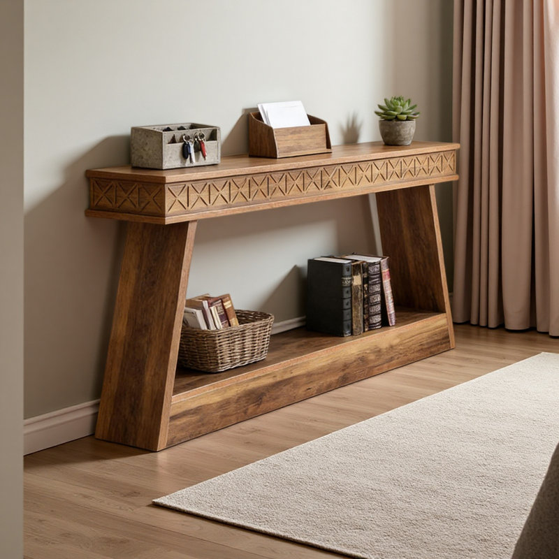 Two-Tiered Sofa Table,Versatile Entryway Table,Console Table