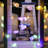 Changing Colourful String Lights With Remote-375993969