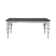  Chalita Rectangular Leg Table w/ Removable 18 Inch Leaf