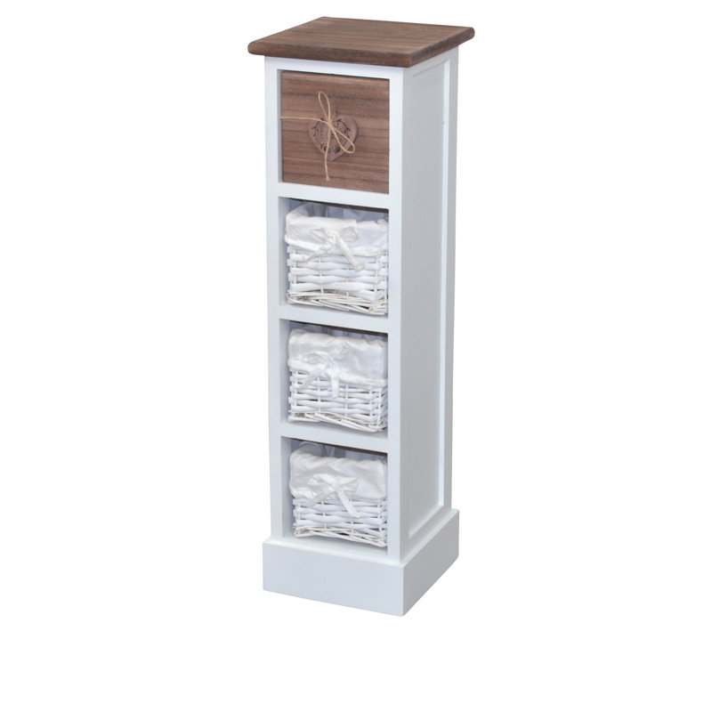 Latitude 3 - Drawer Rectangle Accent Chest, Brown