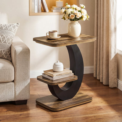 20.47''Arc-Shaped Side End Table