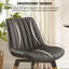 49cm H Tufted Upholstered Side Chair-1400895578