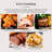 Tower T17086 Vortx 5 in 1 Air Fryer and Grill with Crisper, 5.6L, Black