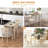 Small Kitchen Table, Collapsible Drop Leaf Table For Small Spaces, Round Folding Dining Table With Solid Wood Legs