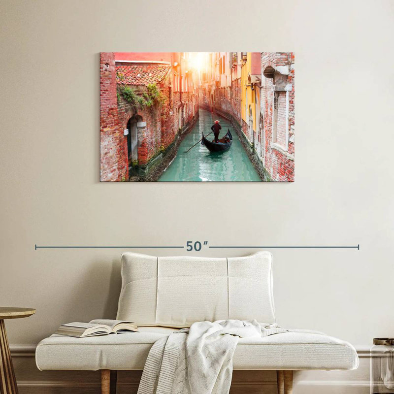 Nicci Venetian Gondola, 24" H x 36" W