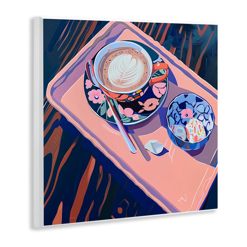 Plaque vibrante moderne avec plateau de latte, design par Walker Noble