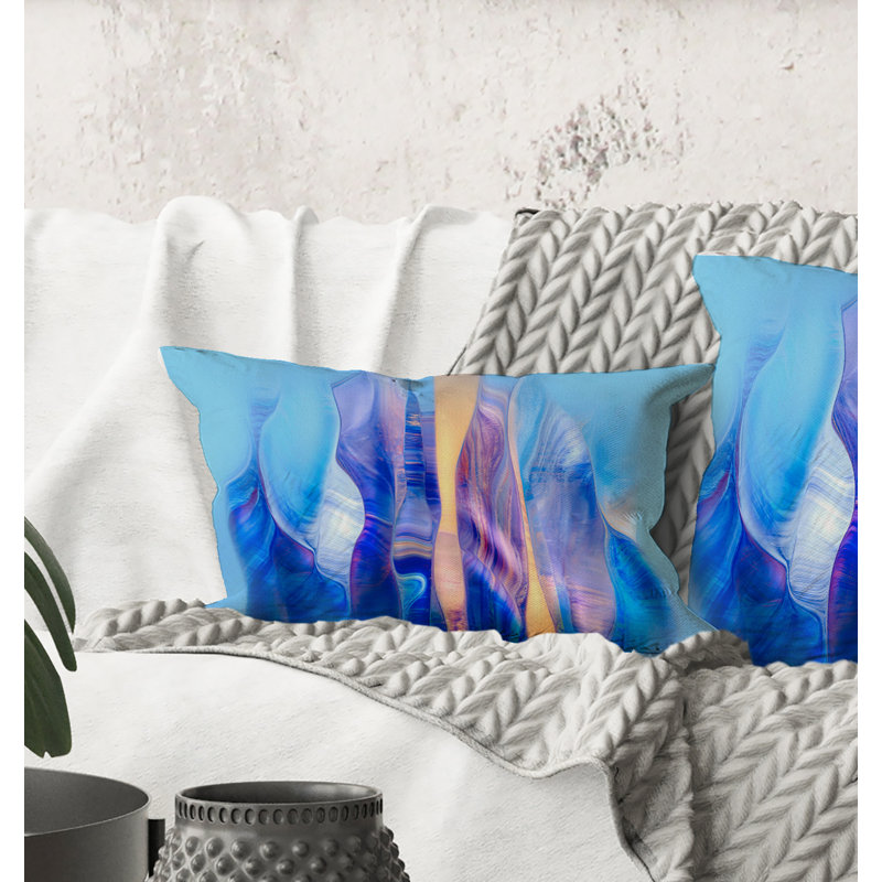 Abstract Throw Pillow