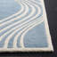 Deedie Hand-Tufted Wool Ivory/Blue Area Rug-22809418