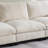 Sectional Sofa with Bluetooth Speaker, Comfy Cloud Couch Set with Drop Down Table, Cup Holders, USB Charger-486832554