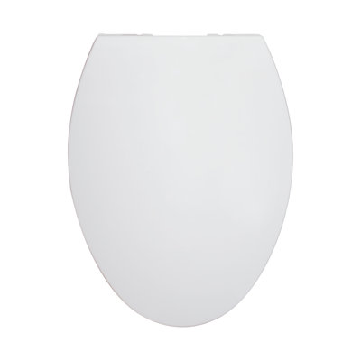 Quick-Release Soft-Close Elongated Toilet Seat