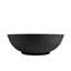 Monty Lavabo vasque rond en surface solide noire
