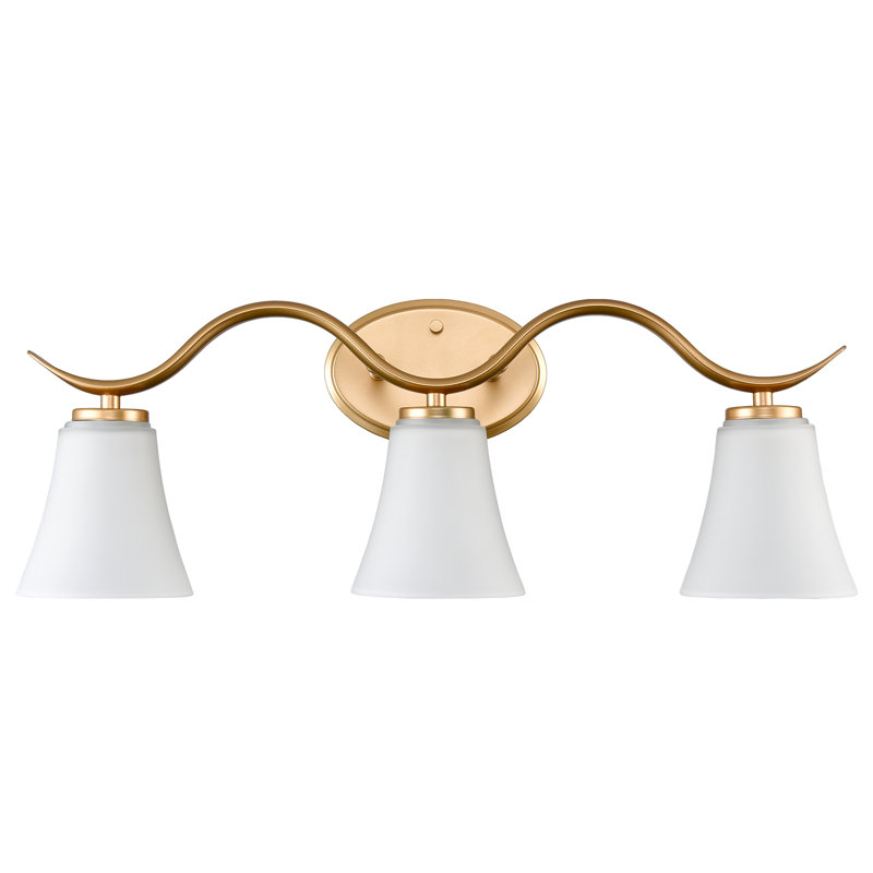 Katron 3 - Light Dimmable Vanity Light, Brass