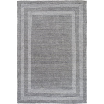 Pierson Handmade Tufted Medium Gray Rug