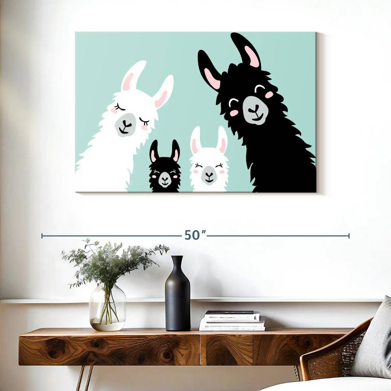 Lamas amusants Brampt, H 26 po x l 39 po