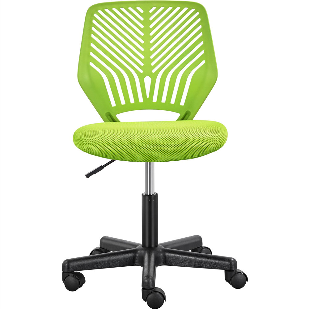 color Mid-Back Armless Mesh Padded Swivel Task Office Chair