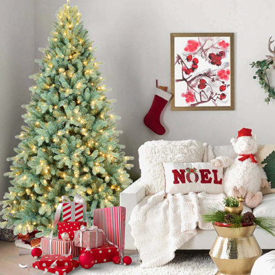 Arbre de Noël 5 pi avec 250 lumières DEL blanc chaud