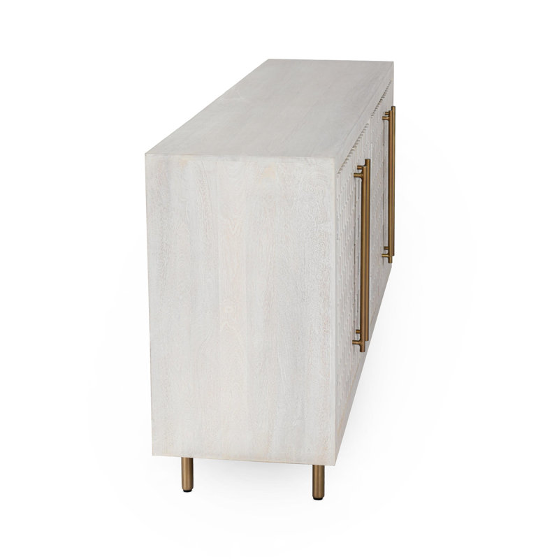 Abshire 76'' Sideboard, White Wash
